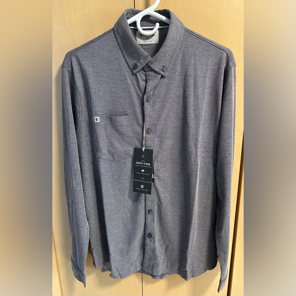 LinkSoul Dry-Tek Button-Down Shirt - NWT